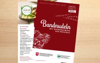 Dekoratives Foto zum Rezept "Bandnudeln mit Bohnengemüse der Provence"
