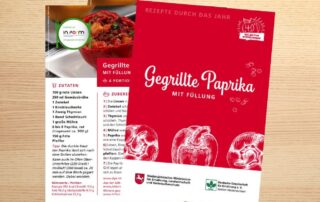 Dekoratives Foto zur Rezeptkarte "Gegrillte Paprika mit Füllung"