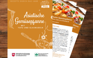 Dekoratives Foto zum Rezept "Asiatische Gemüsepfanne"