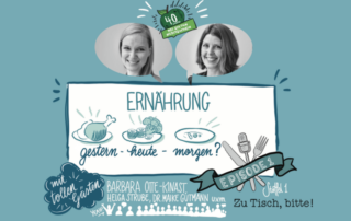 Titelbild zum Podcast "Zu Tisch, bitte!" von der DGE Sektion Niedersachsen